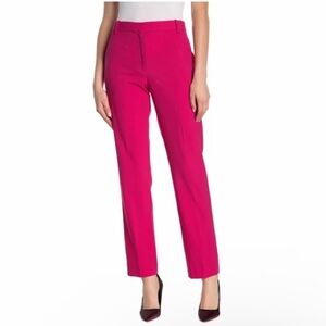 Rag & Bone Poppy Pink Wool Blend Cropped Straight Pants Sz 4 EXCELLENT